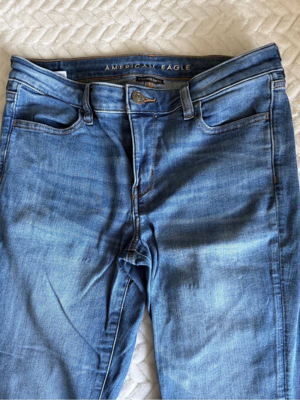 American Eagle Light Blue Stretch Jeans